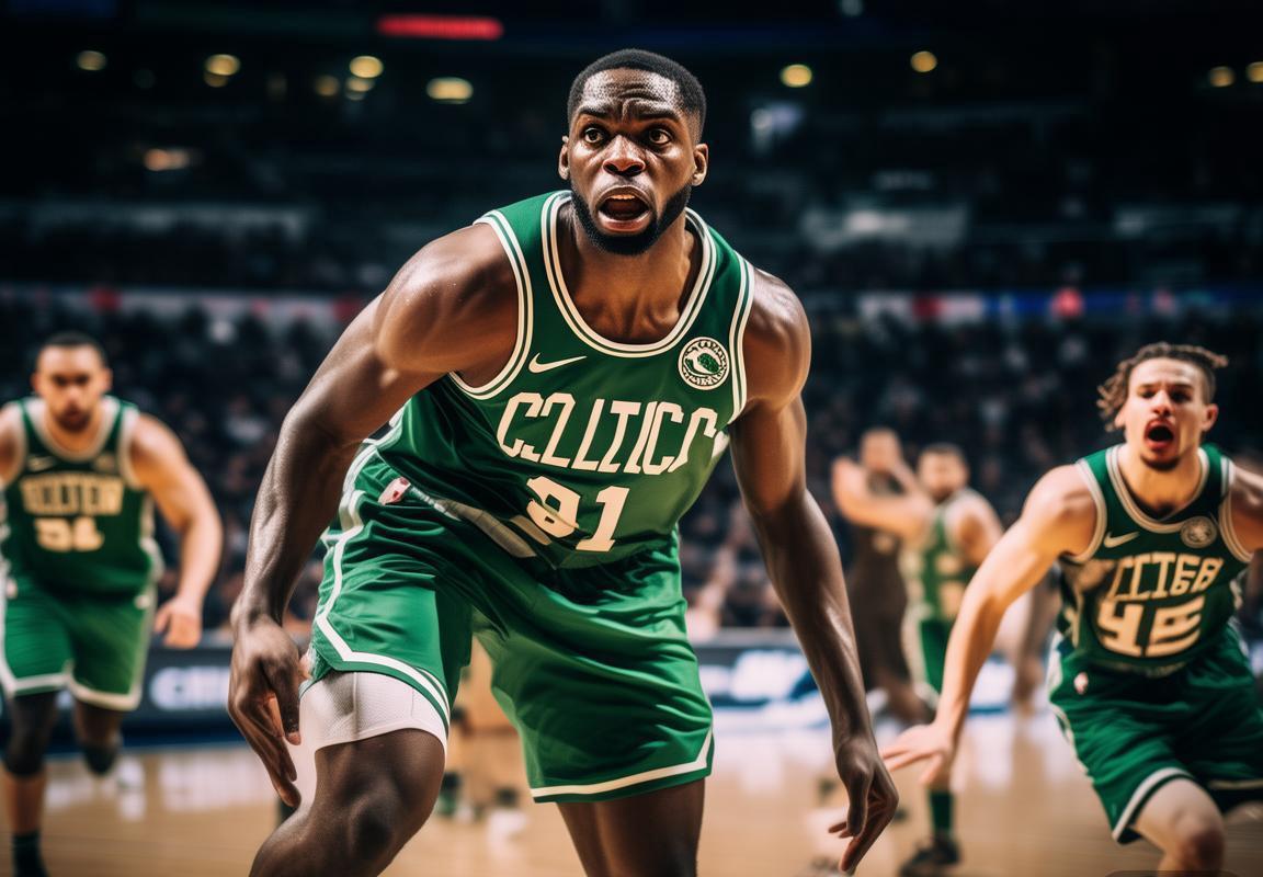 凯尔特人vs活塞核心对决：杰伦·布朗与凯德·康宁汉姆的领袖较量